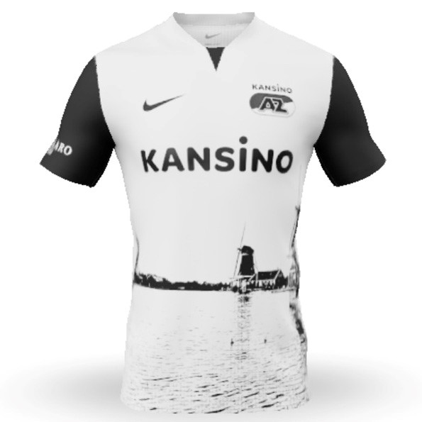 Tailandia Camiseta AZ Alkmaar Replica Segunda Ropa 2024/25